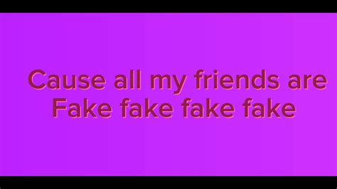 all my friends are fake yahoo
